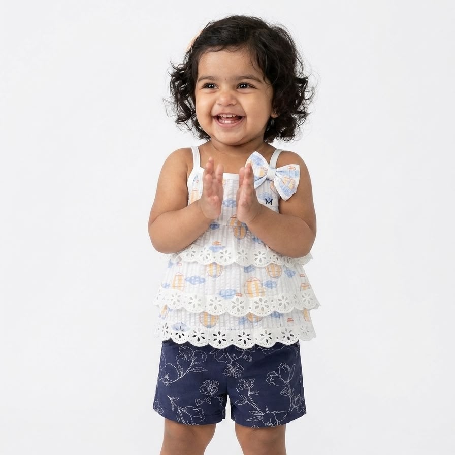 Sky Balloon Lace Tier Set